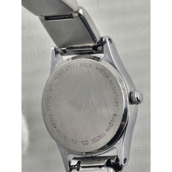 Ladies 1999 Bulova Caravelle Rare Vintage Expando Band Very Nice Germany Runs main image 9